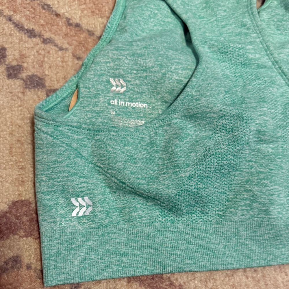 All in Motion Target work out athletic set mint green - Picture 7 of 7